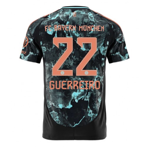 Pánský Fotbalový dres Bayern Munich Raphael Guerreiro #22 2024-25 Venkovní Krátký Rukáv